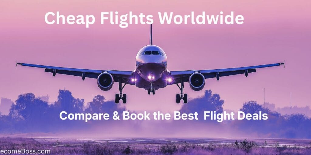 Cheap flights worldwide – compare and book the best flight deals