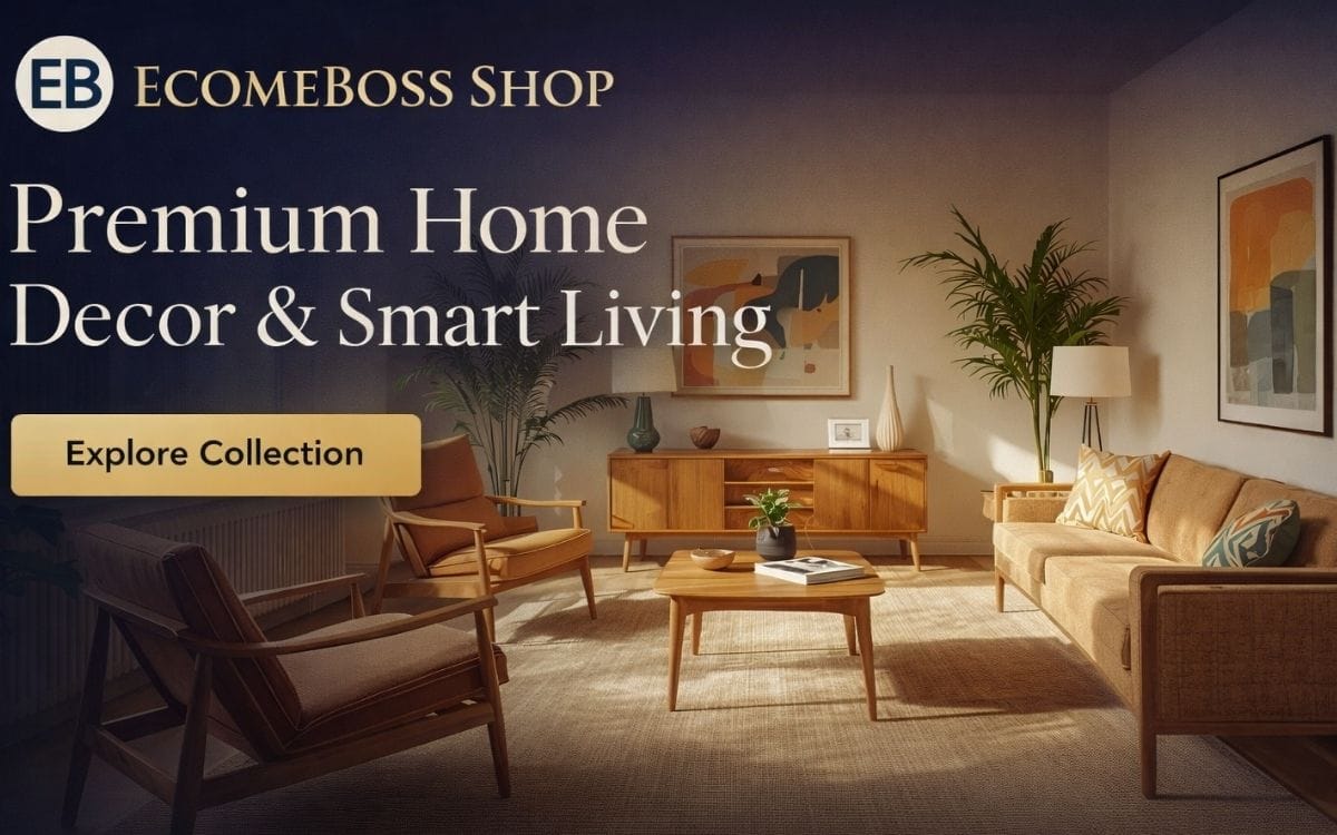 homepage EcomeBoss Luxury Home Decor & Smart Living Shop